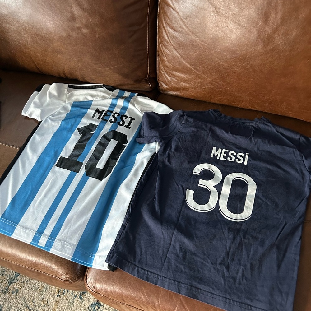 Boys Adidas and Messi Top Set
